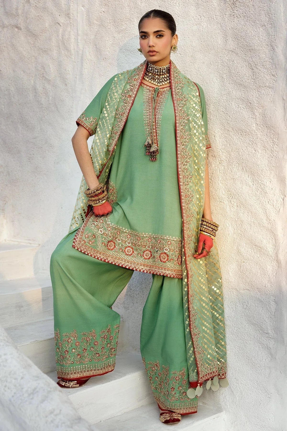 Charizma | Festive Pret | CMA-5-017 G - Aqsa Fabrics