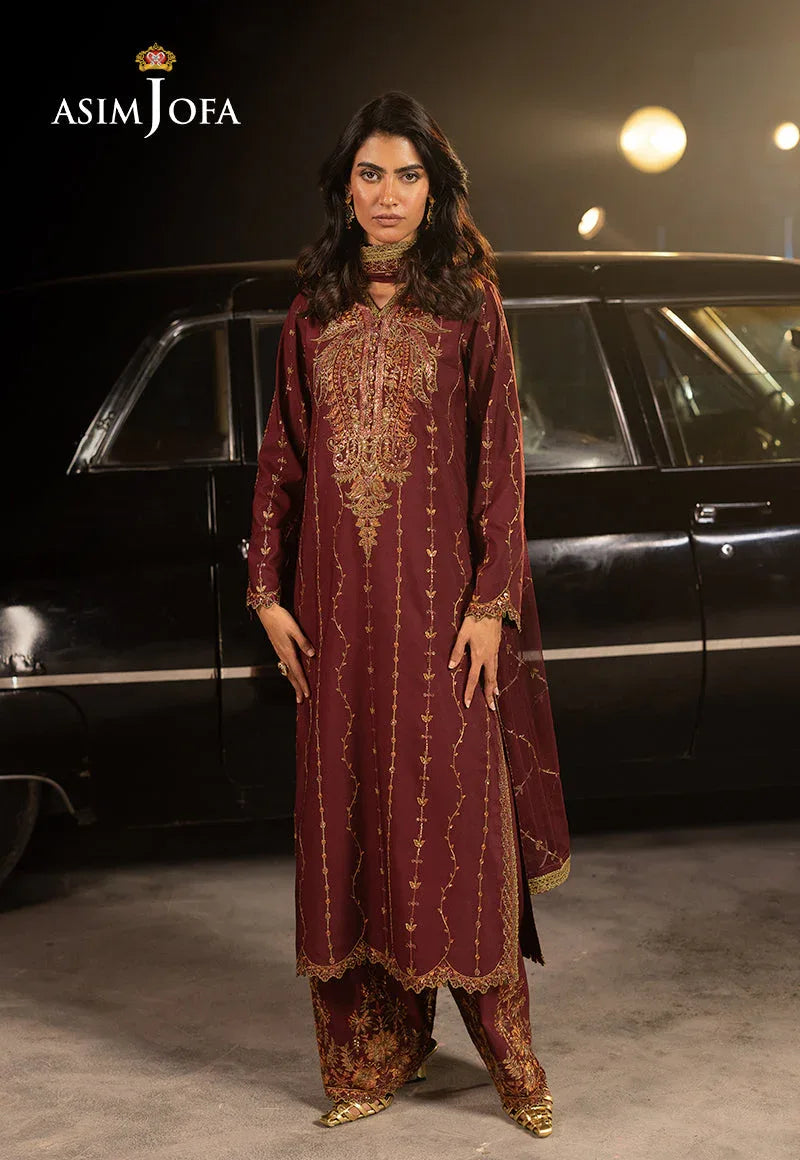 Asim Jofa | Luxury Festive Rejoice | AJLFF-04 - Aqsa Fabrics