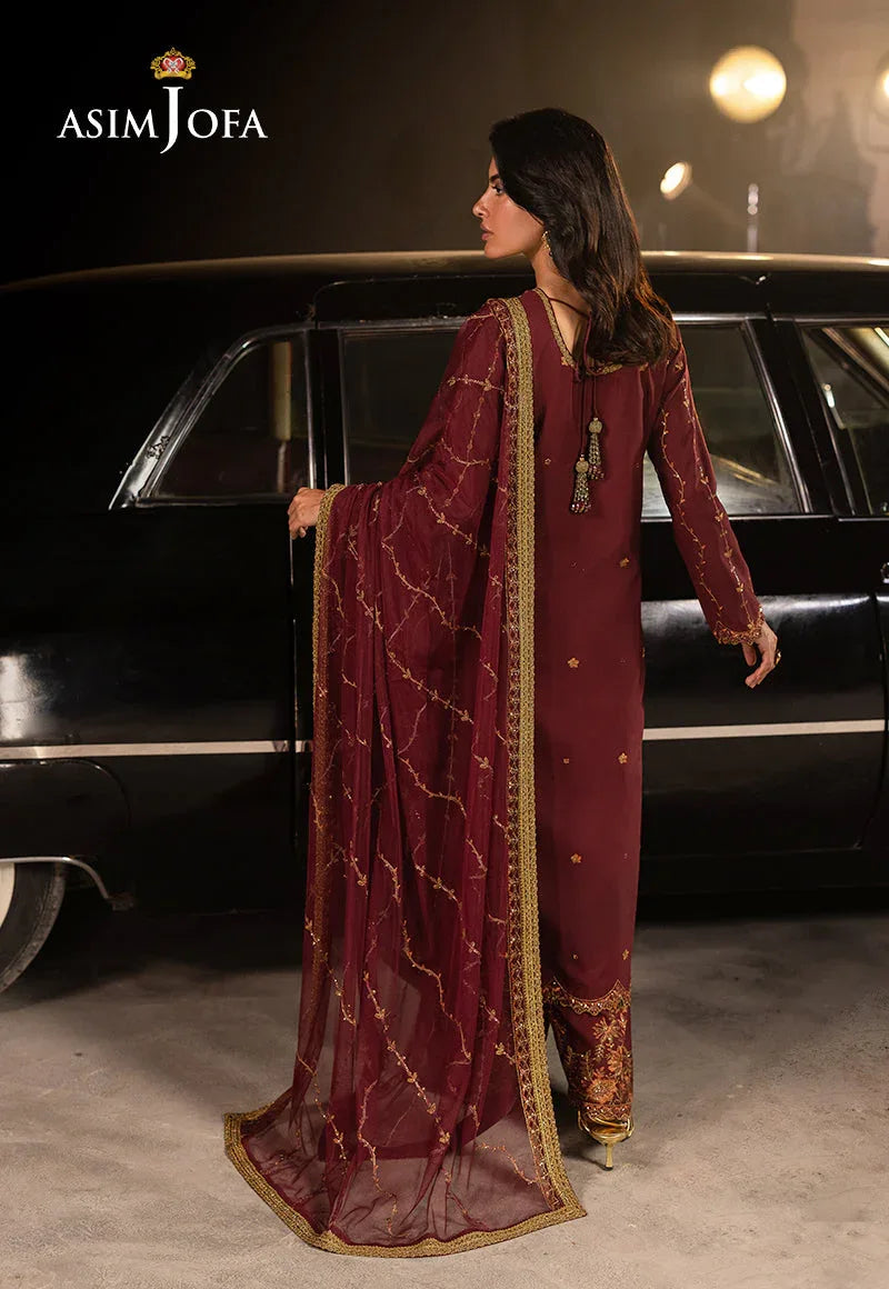 Asim Jofa | Luxury Festive Rejoice | AJLFF-04 - Aqsa Fabrics