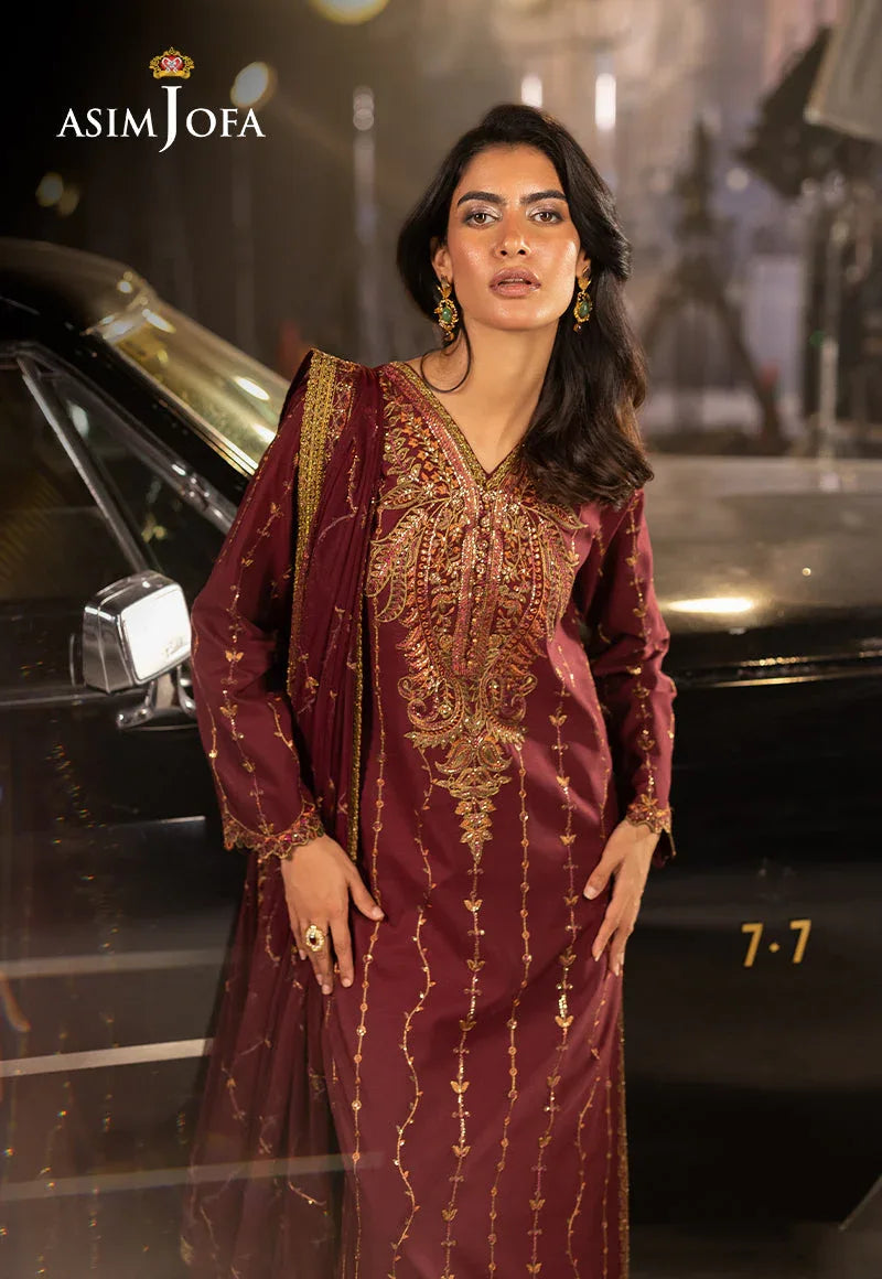 Asim Jofa | Luxury Festive Rejoice | AJLFF-04 - Aqsa Fabrics