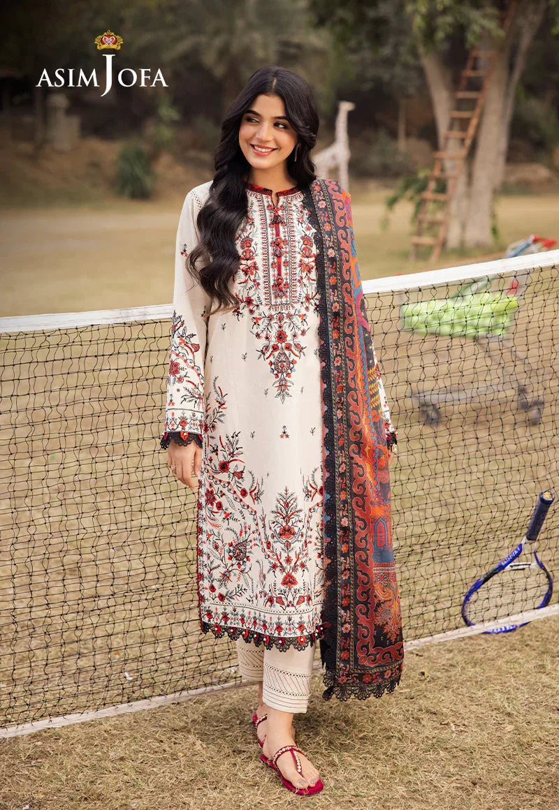 Asim Jofa | Prints Drop 2 | AJUBJ-14 - Aqsa Fabrics