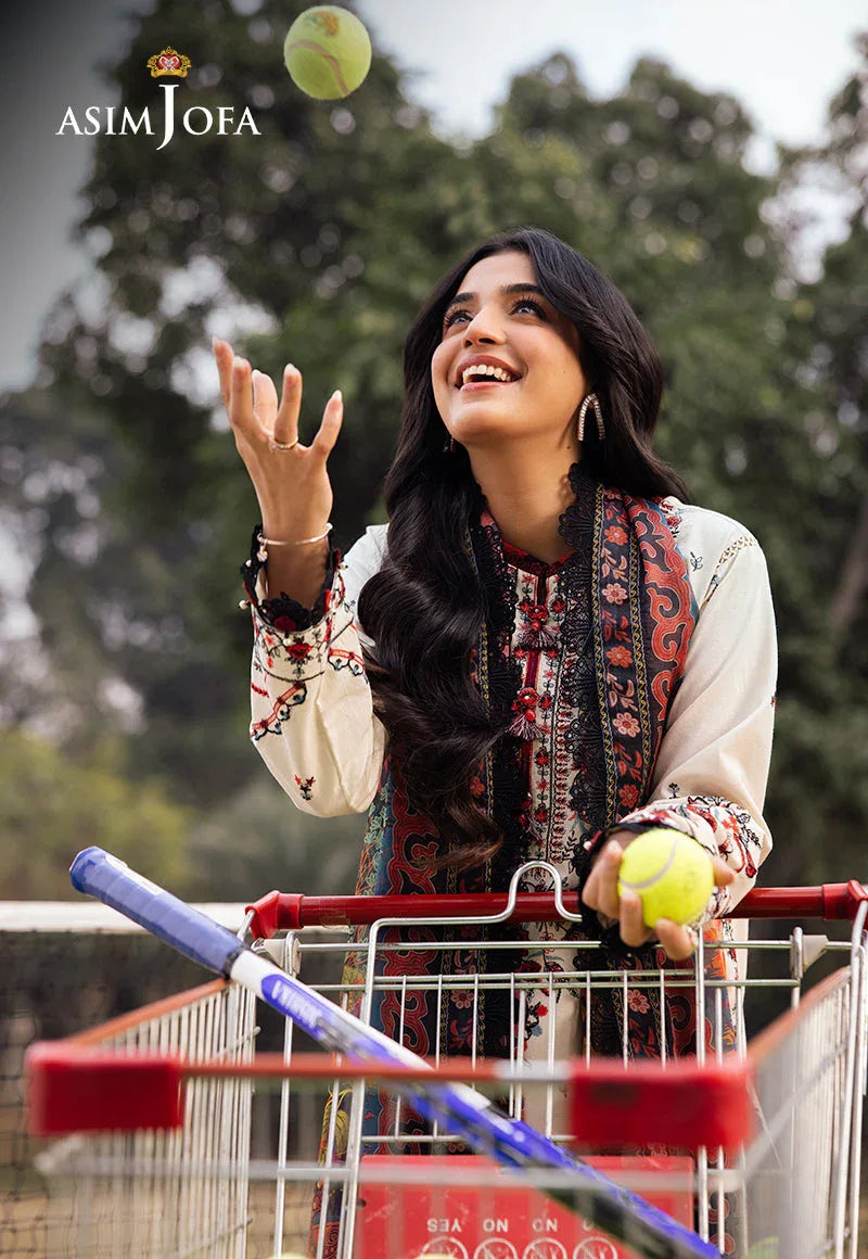 Asim Jofa | Prints Drop 2 | AJUBJ-14 - Aqsa Fabrics