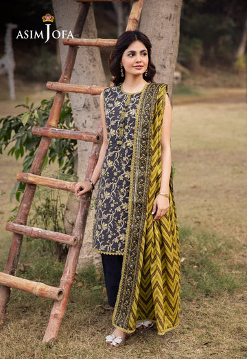 Asim Jofa | Prints Drop 2 | AJUBJ-26 - Aqsa Fabrics