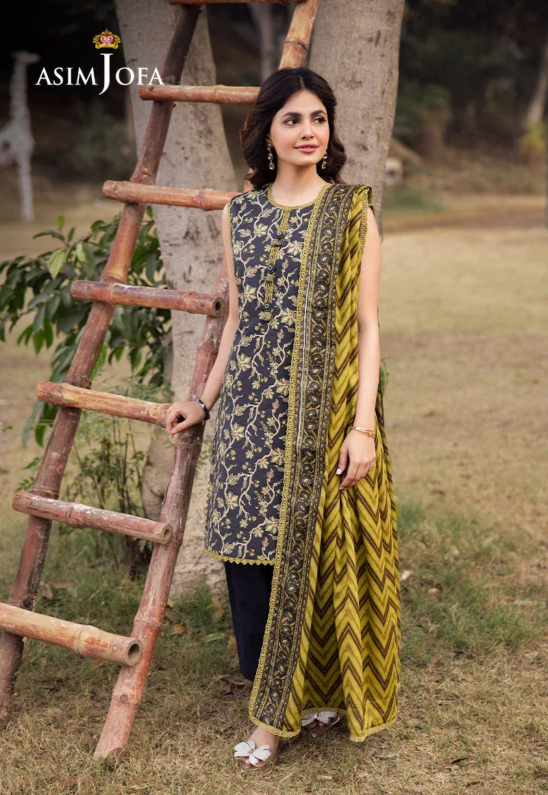 Asim Jofa | Prints Drop 2 | AJUBJ-26 - Aqsa Fabrics