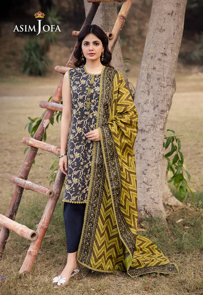 Asim Jofa | Prints Drop 2 | AJUBJ-26 - Aqsa Fabrics