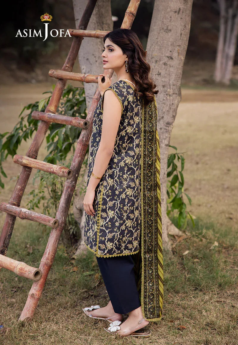 Asim Jofa | Prints Drop 2 | AJUBJ-26 - Aqsa Fabrics