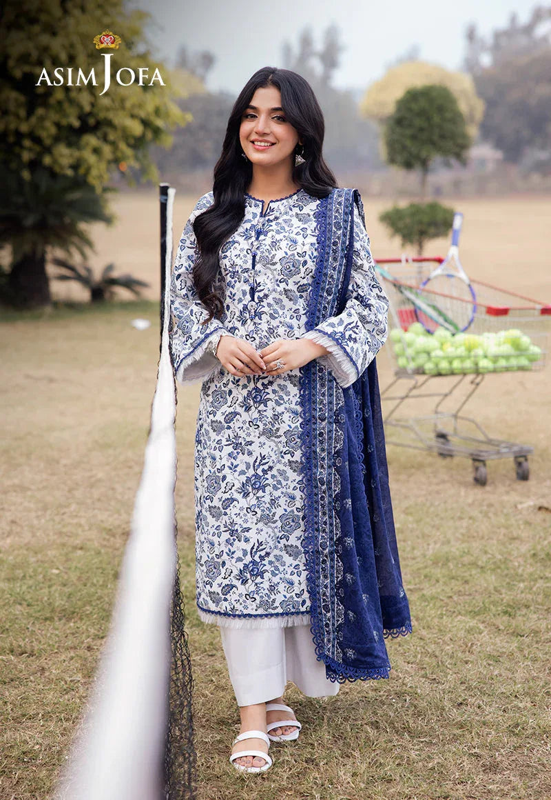 Asim Jofa | Prints Drop 2 | AJUBJ-35 - Aqsa Fabrics