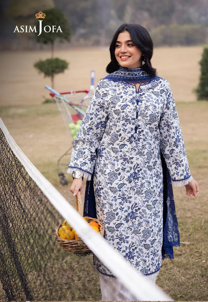 Asim Jofa | Prints Drop 2 | AJUBJ-35 - Aqsa Fabrics