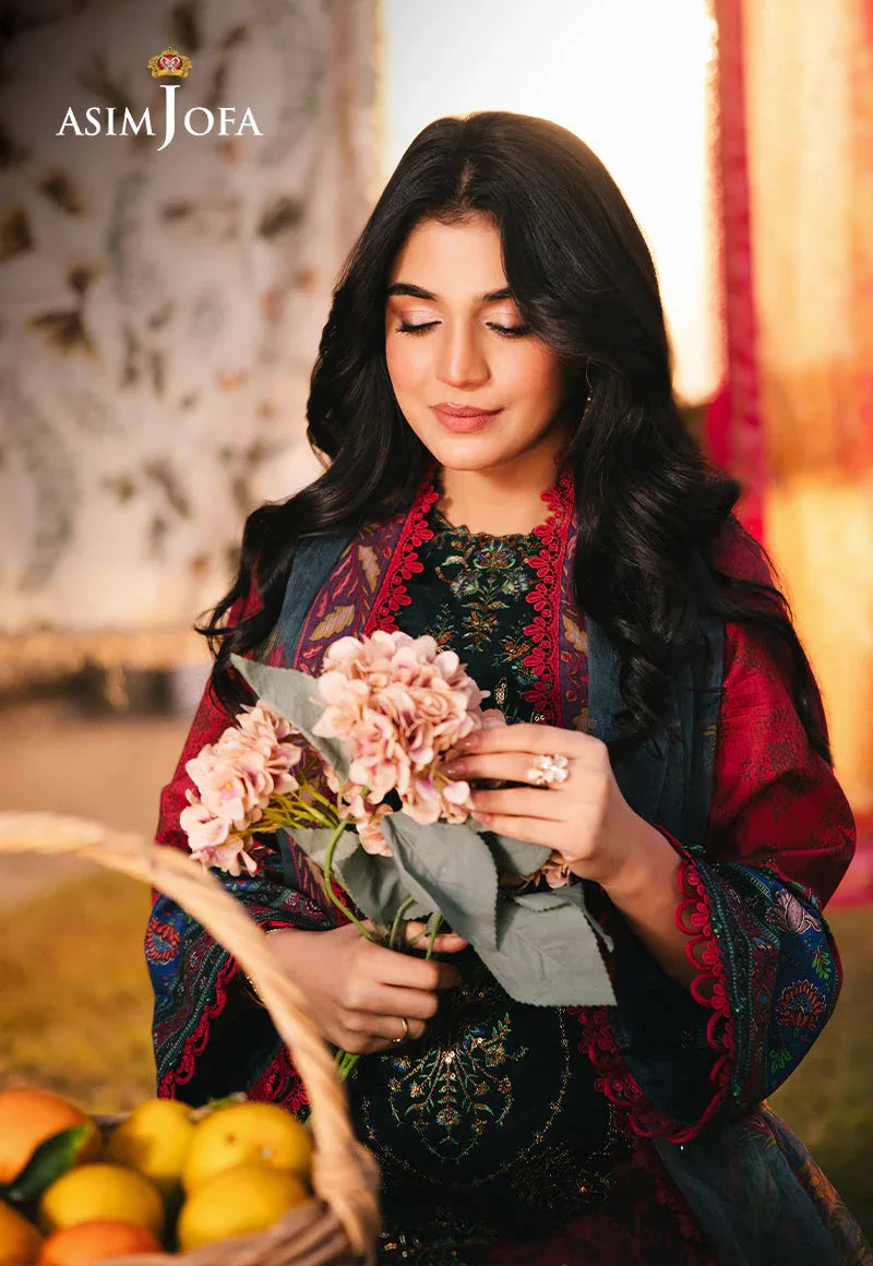 Asim Jofa | Prints Drop 2 | AJUBJ-06 - Aqsa Fabrics