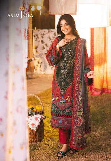 Asim Jofa | Prints Drop 2 | AJUBJ-06 - Aqsa Fabrics