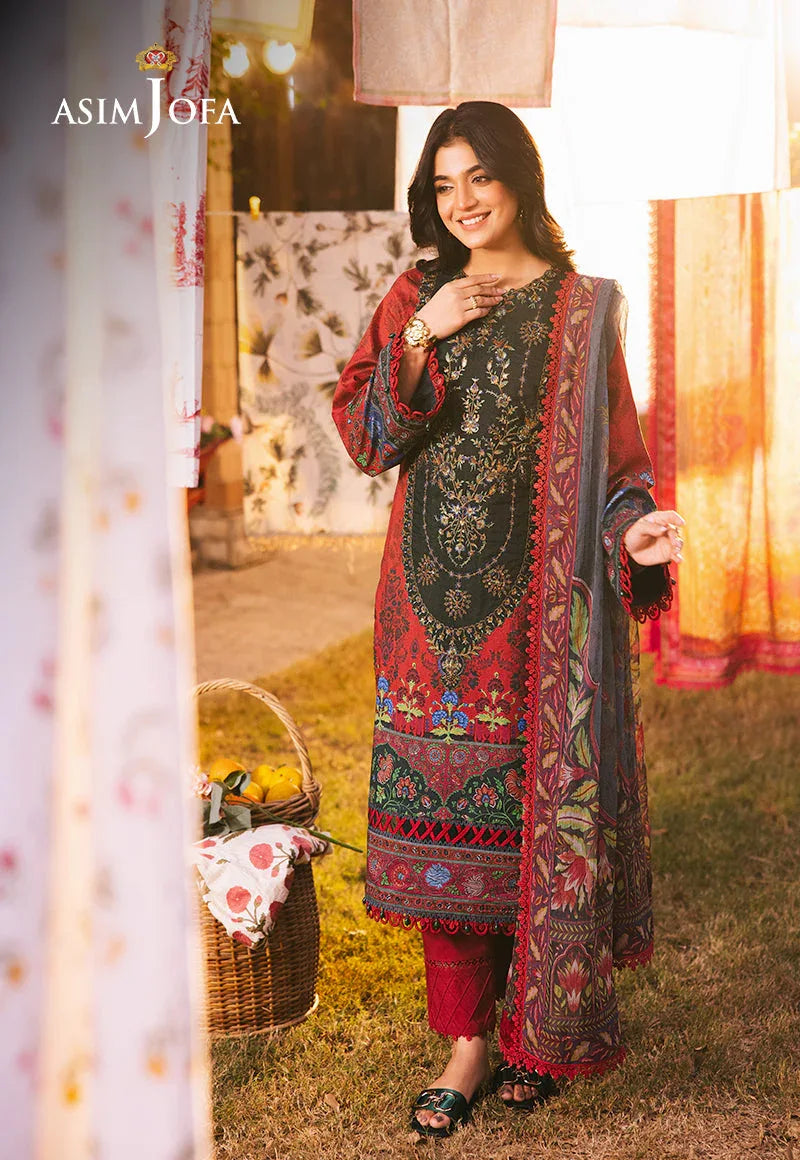 Asim Jofa | Prints Drop 2 | AJUBJ-06 - Aqsa Fabrics