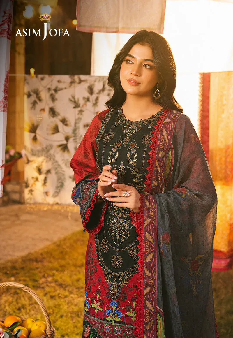 Asim Jofa | Prints Drop 2 | AJUBJ-06 - Aqsa Fabrics