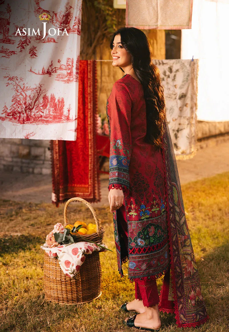 Asim Jofa | Prints Drop 2 | AJUBJ-06 - Aqsa Fabrics