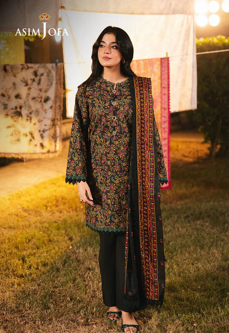 Asim Jofa | Prints Drop 2 | AJUBJ-25 - Aqsa Fabrics