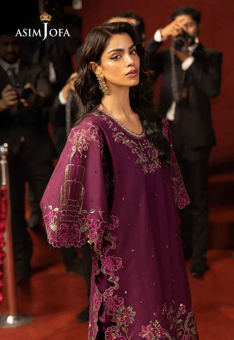 Asim Jofa | Festive Collection 25 | AJLLF-09 - Aqsa Fabrics