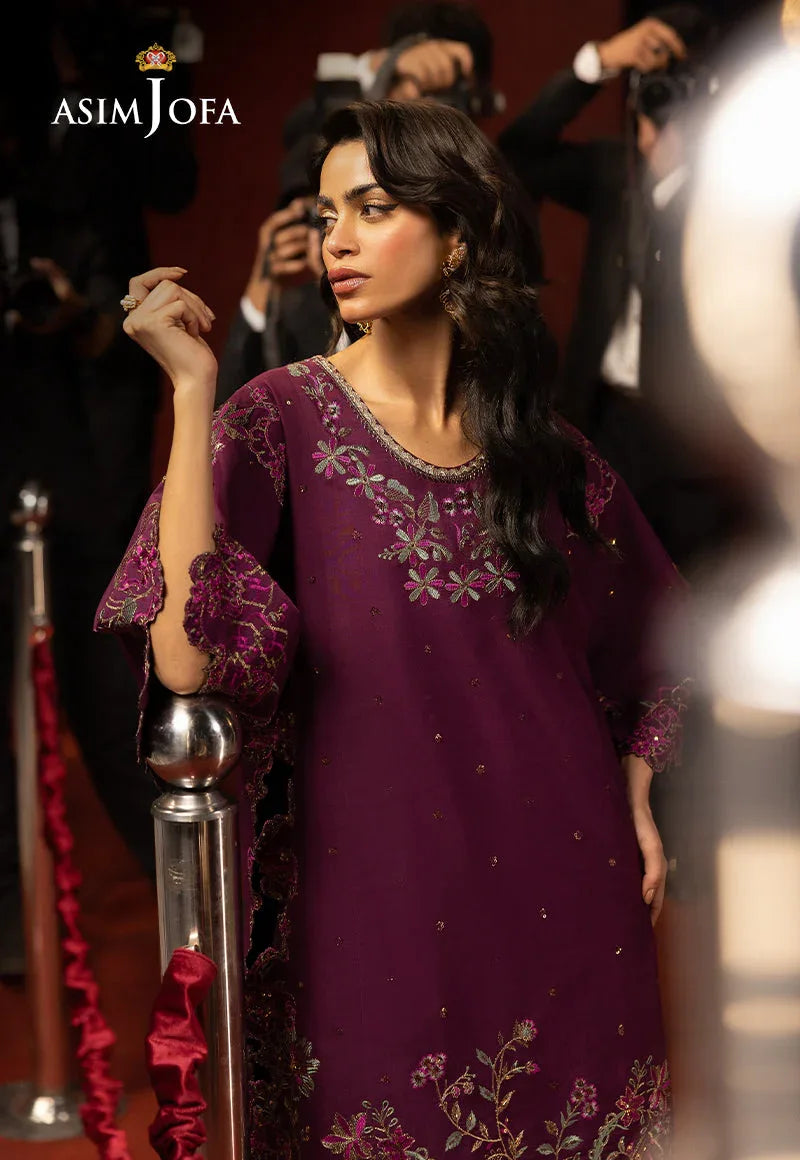 Asim Jofa | Festive Collection 25 | AJLLF-09 - Aqsa Fabrics