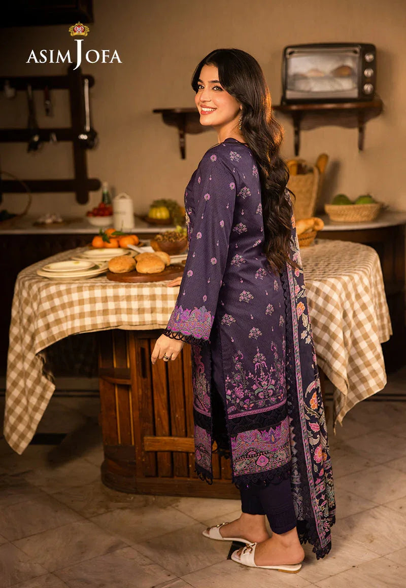 Asim Jofa | Prints Drop 2 | AJUBJ-07 - Aqsa Fabrics