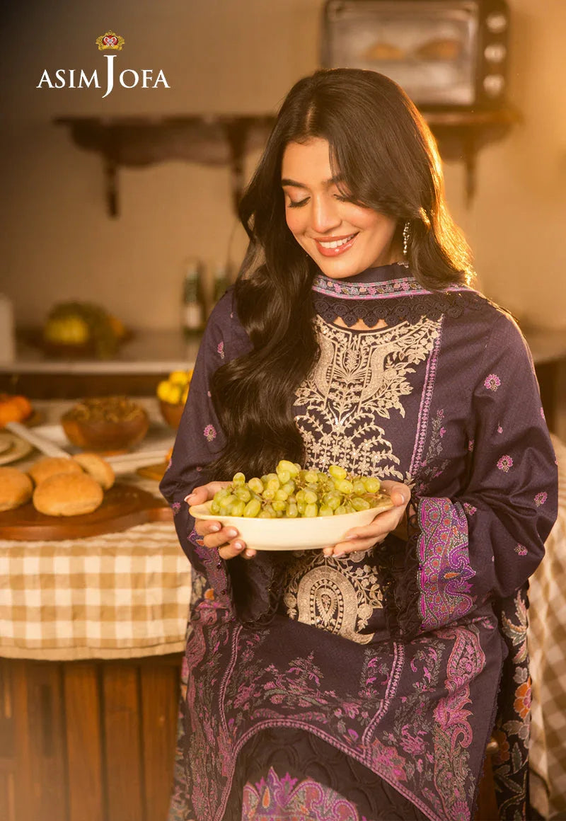 Asim Jofa | Prints Drop 2 | AJUBJ-07 - Aqsa Fabrics