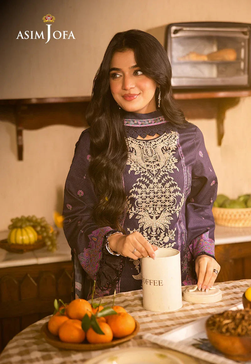 Asim Jofa | Prints Drop 2 | AJUBJ-07 - Aqsa Fabrics