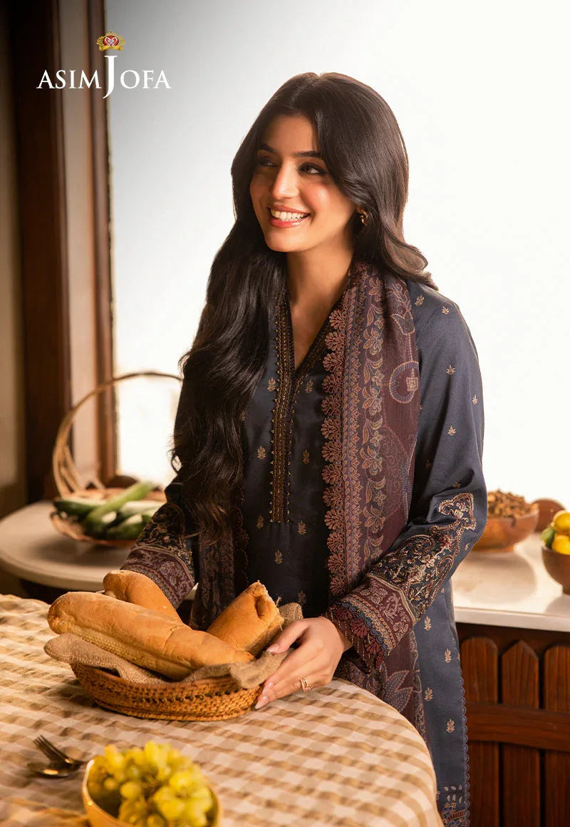 Asim Jofa | Prints Drop 2 | AJUBJ-04 - Aqsa Fabrics