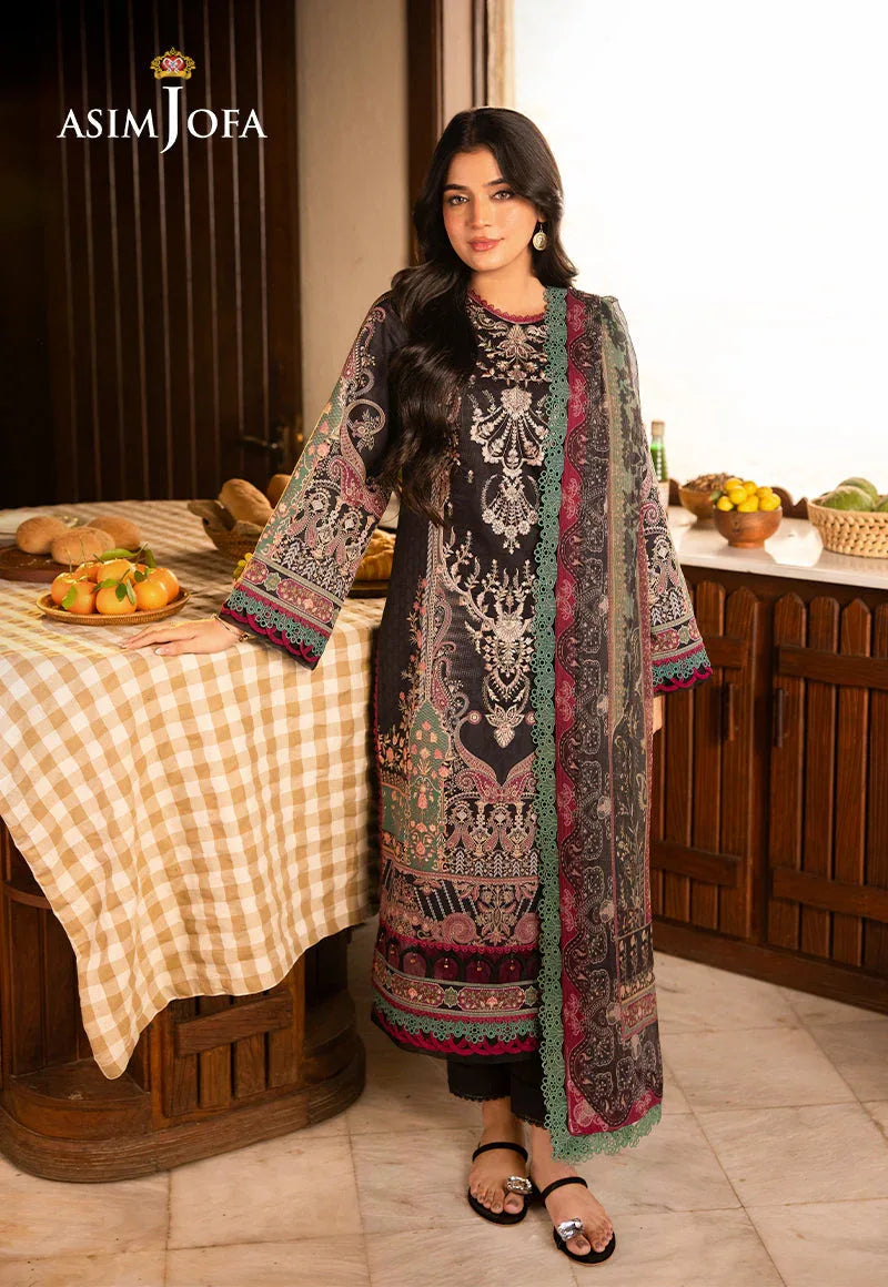 Asim Jofa | Prints Drop 2 | AJUBJ-03 - Aqsa Fabrics