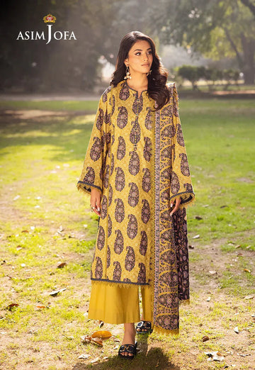 Asim Jofa | Prints Drop 2 | AJUBJ-33 - Aqsa Fabrics