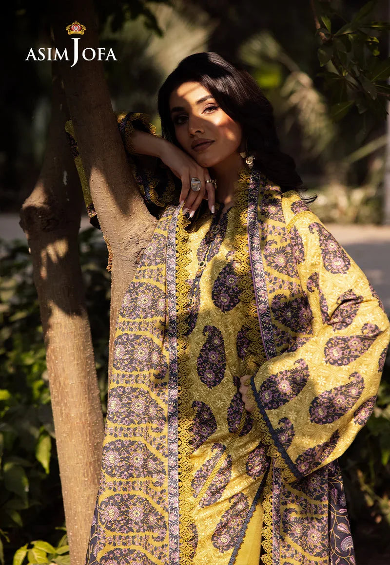 Asim Jofa | Prints Drop 2 | AJUBJ-33 - Aqsa Fabrics