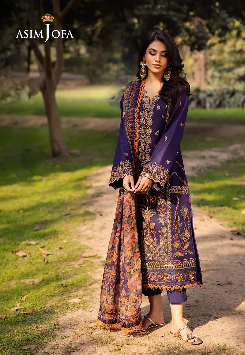 Asim Jofa | Prints Drop 2 | AJUBJ-15 - Aqsa Fabrics