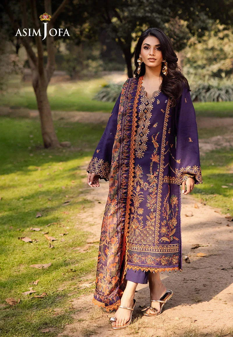 Asim Jofa | Prints Drop 2 | AJUBJ-15 - Aqsa Fabrics