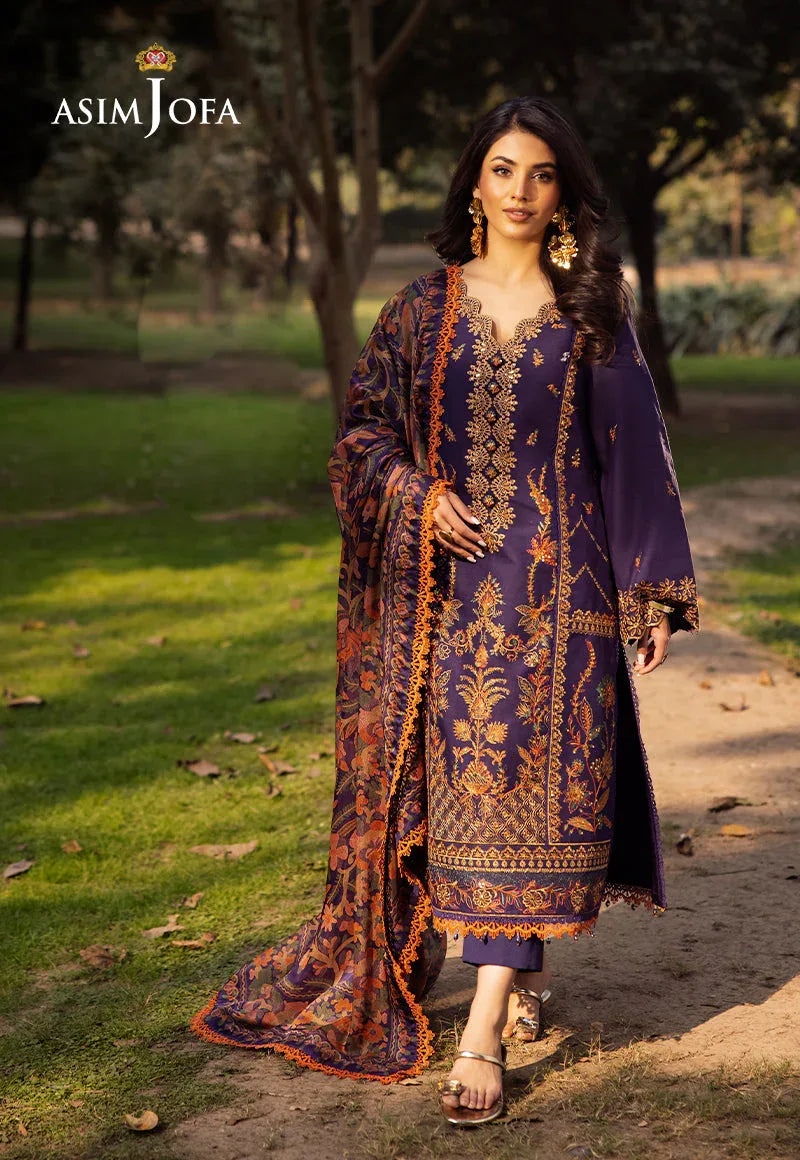 Asim Jofa | Prints Drop 2 | AJUBJ-15 - Aqsa Fabrics