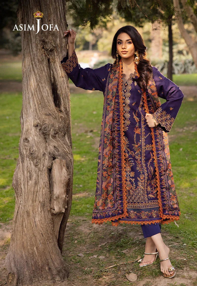 Asim Jofa | Prints Drop 2 | AJUBJ-15 - Aqsa Fabrics