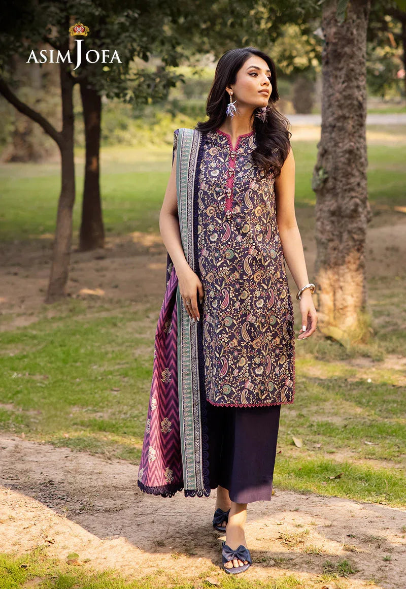 Asim Jofa | Prints Drop 2 | AJUBJ-30 - Aqsa Fabrics