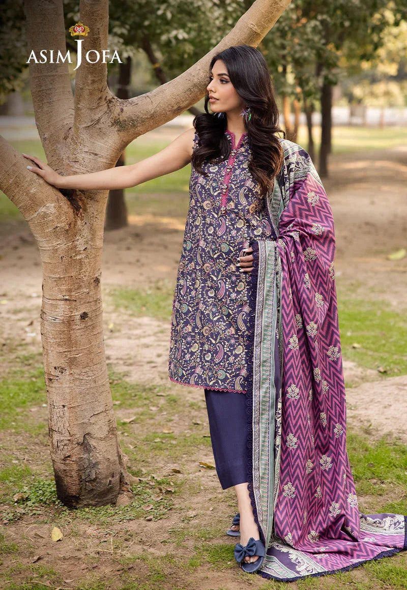 Asim Jofa | Prints Drop 2 | AJUBJ-30 - Aqsa Fabrics