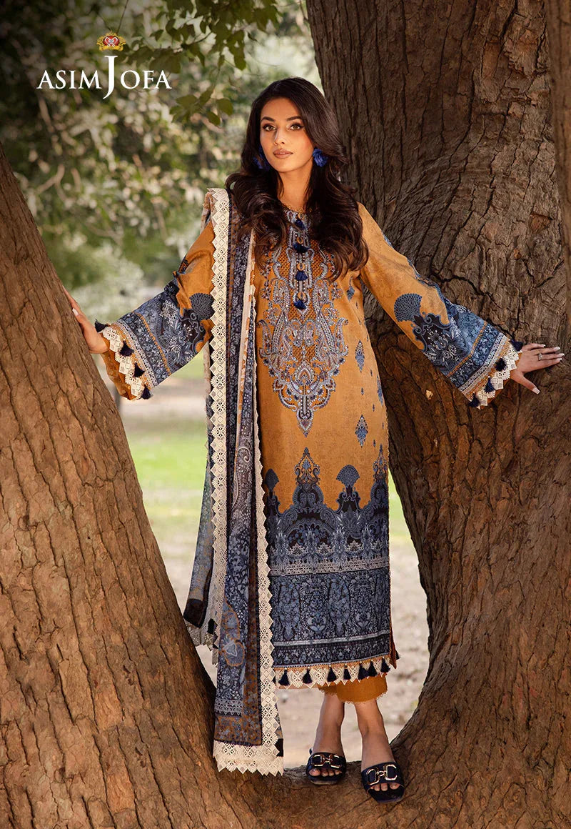 Asim Jofa | Prints Drop 2 | AJUBJ-10 - Aqsa Fabrics