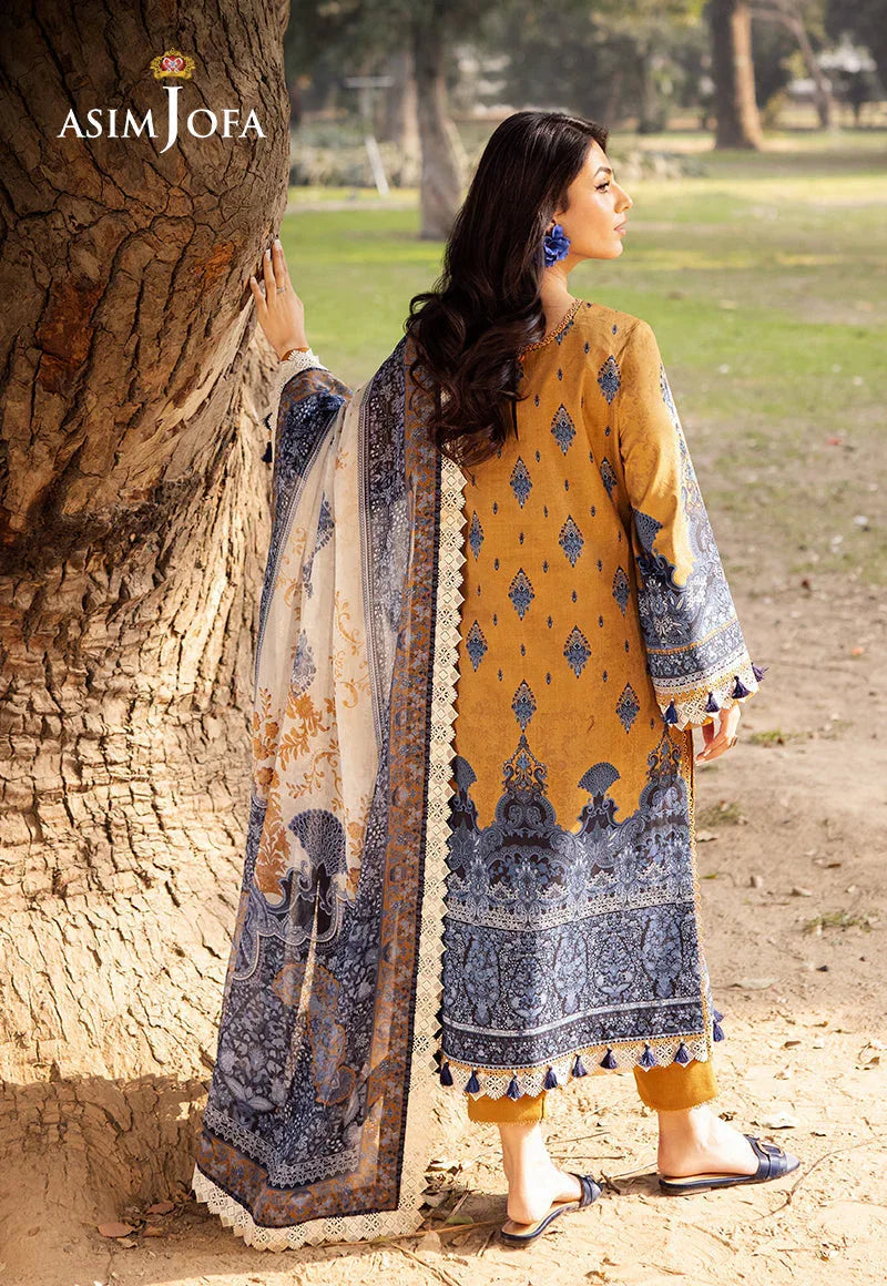 Asim Jofa | Prints Drop 2 | AJUBJ-10 - Aqsa Fabrics