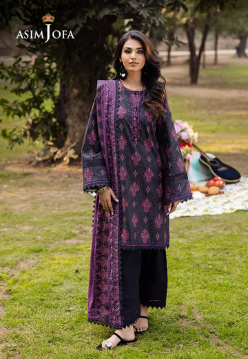 Asim Jofa | Prints Drop 2 | AJUBJ-24 - Aqsa Fabrics