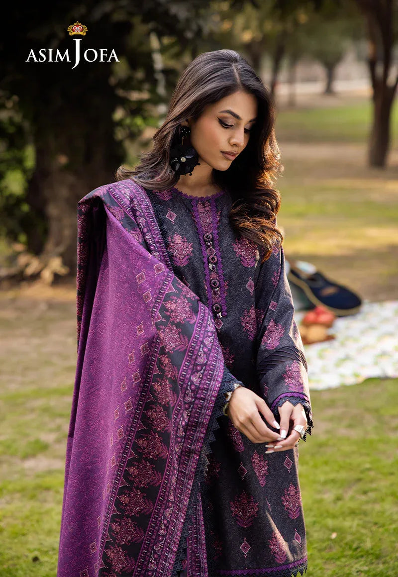 Asim Jofa | Prints Drop 2 | AJUBJ-24 - Aqsa Fabrics