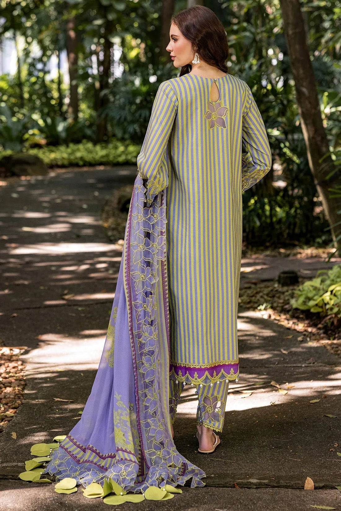 Charizma | Naranji Lawn | CN5-02 - Aqsa Fabrics