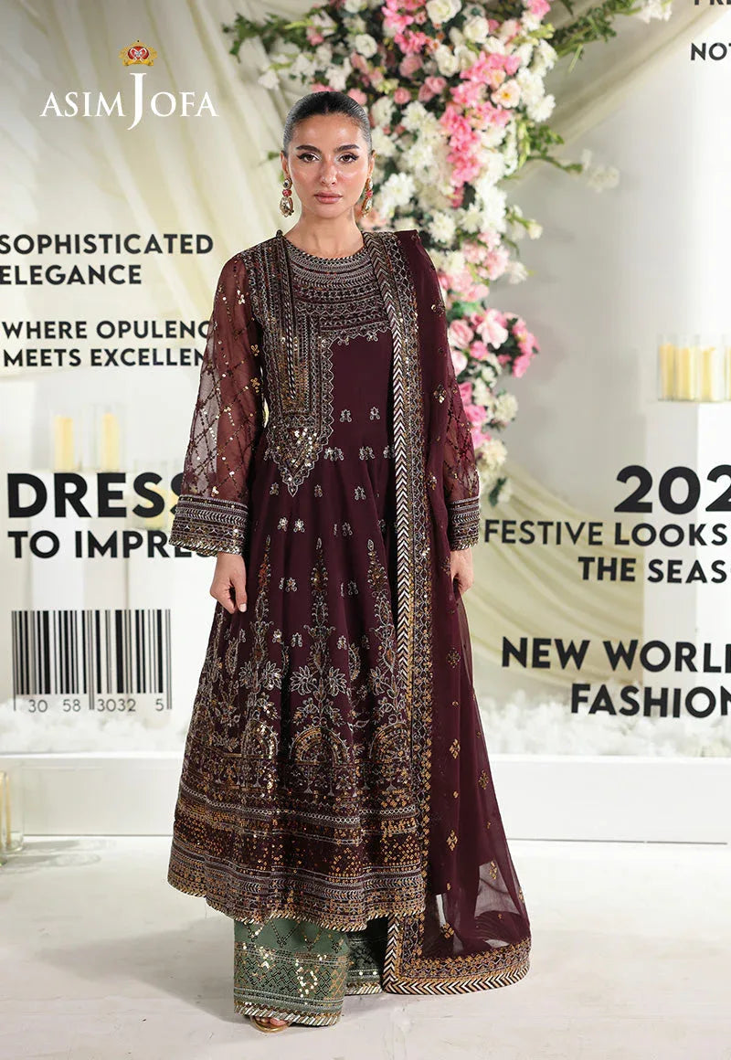 Asim Jofa | En Vogue |AJUEV-09 - Aqsa Fabrics