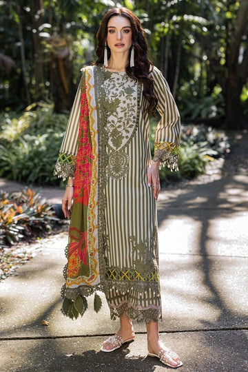 Charizma | Naranji Lawn | CN5-07 - Aqsa Fabrics