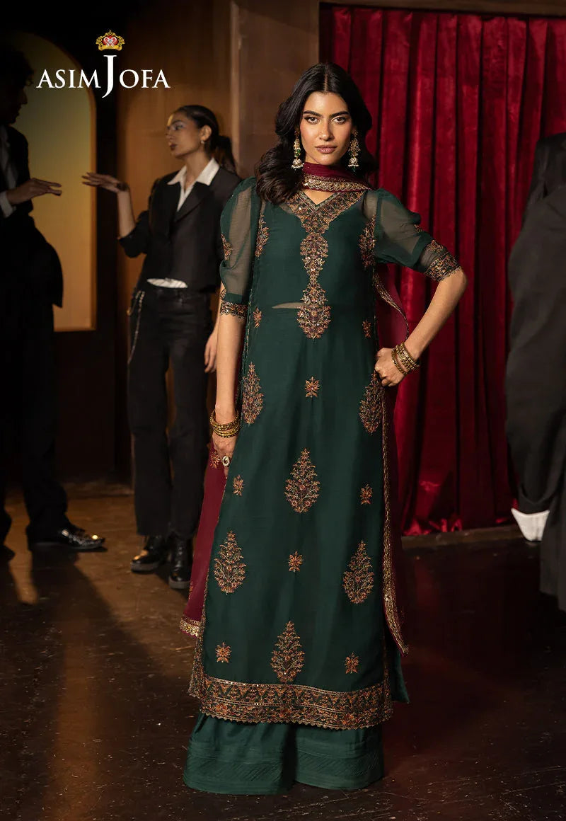 Asim Jofa | Luxury Festive Rejoice | AJLFF-02 - Aqsa Fabrics