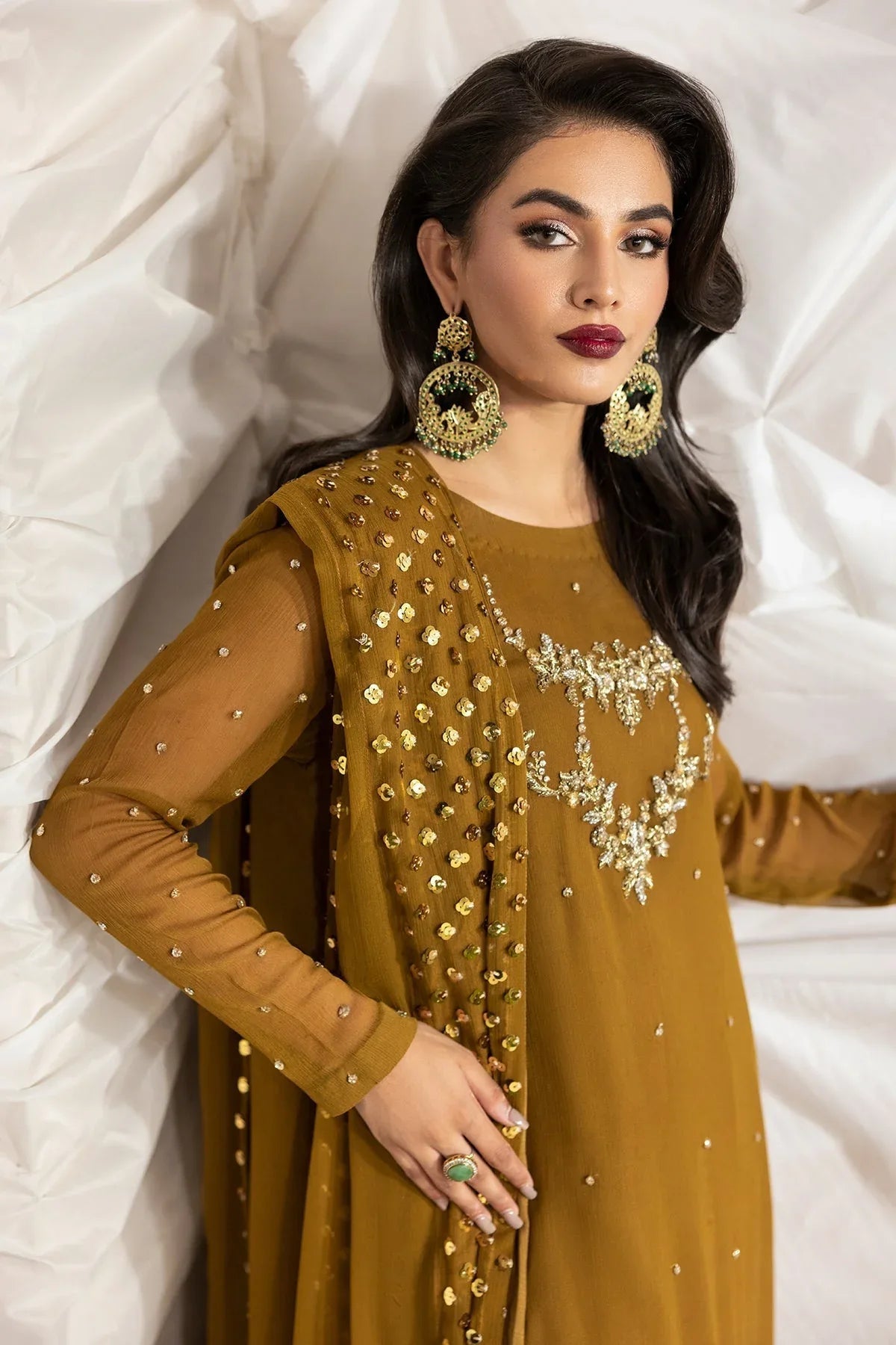Charizma | Fumee Luxury Chiffon | CMA-5-046A - Aqsa Fabrics