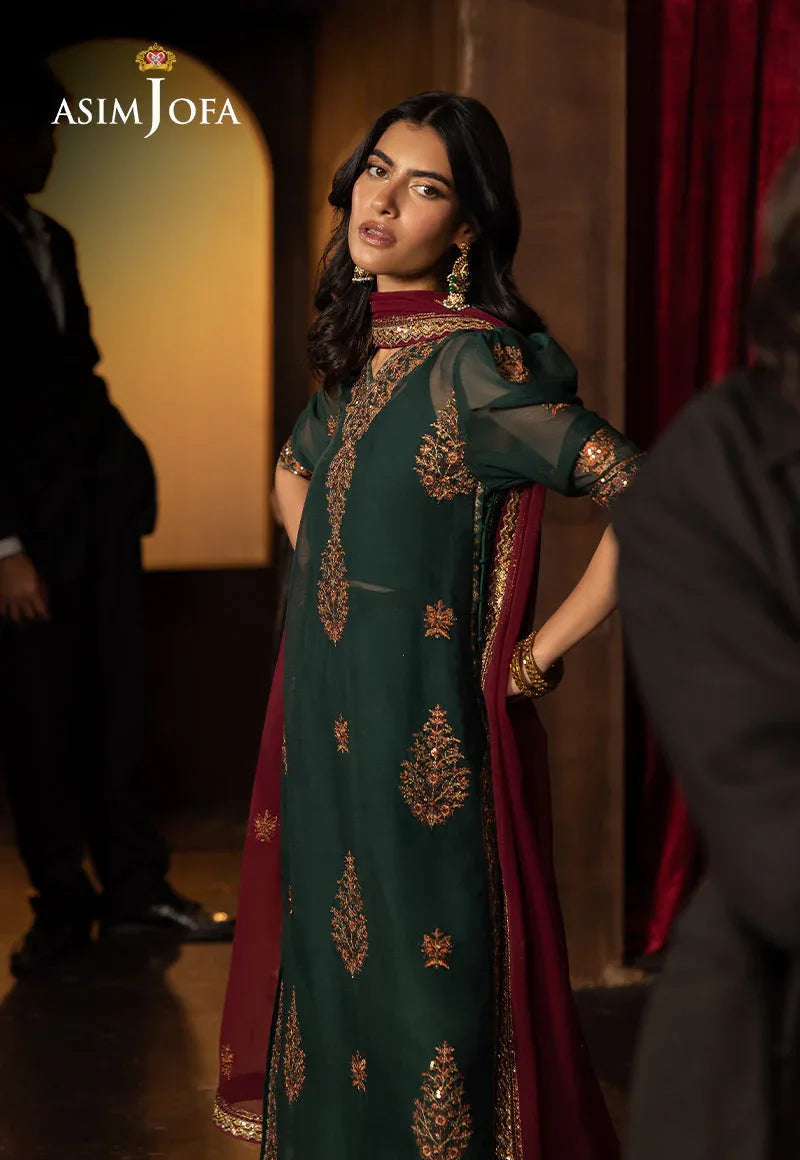 Asim Jofa | Luxury Festive Rejoice | AJLFF-02 - Aqsa Fabrics