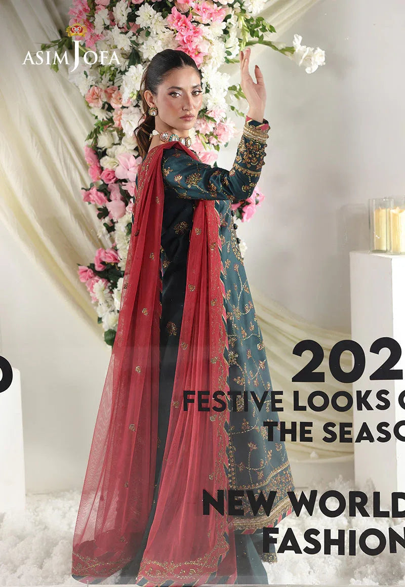 Asim Jofa | En Vogue | AJUEV-12 - Aqsa Fabrics