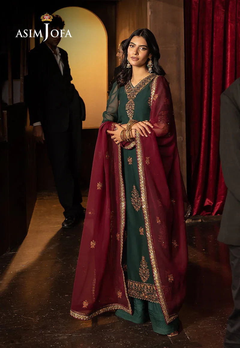 Asim Jofa | Luxury Festive Rejoice | AJLFF-02 - Aqsa Fabrics
