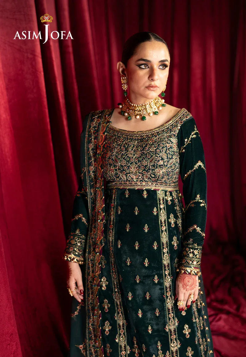 Asim Jofa | Makhmal Formals | AJMV-05 - Aqsa Fabrics