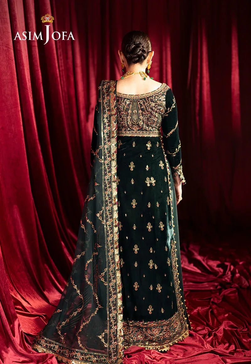 Asim Jofa | Makhmal Formals | AJMV-05 - Aqsa Fabrics