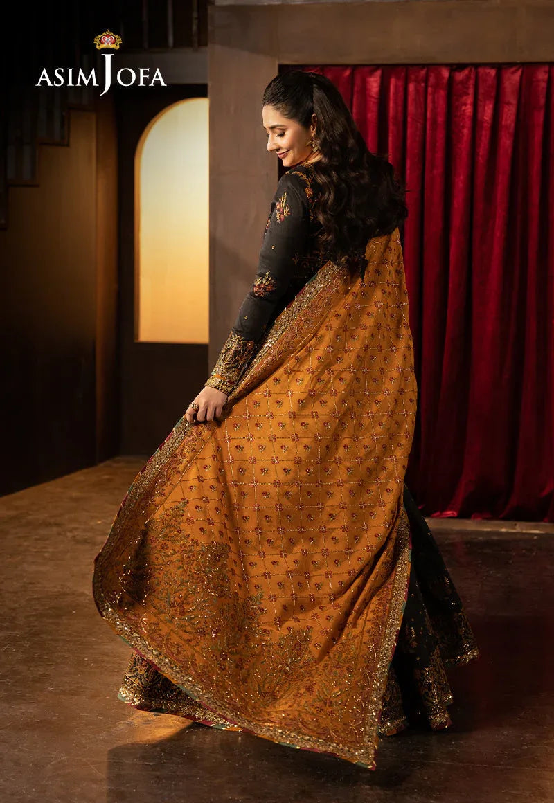 Asim Jofa | Luxury Festive Rejoice | AJLFF-19 - Aqsa Fabrics