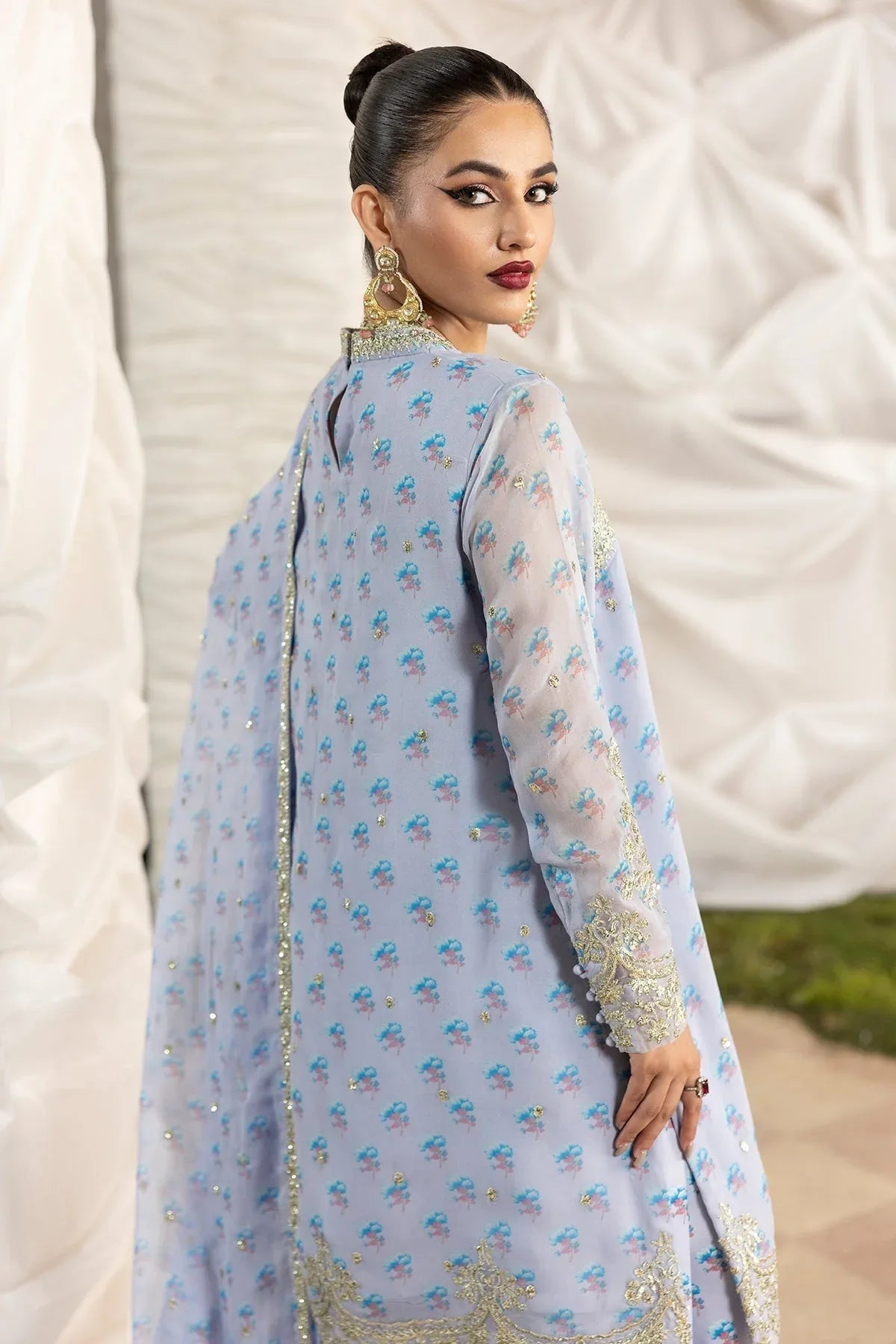 Charizma | Fumee Luxury Chiffon | CMA-5-119A - Aqsa Fabrics