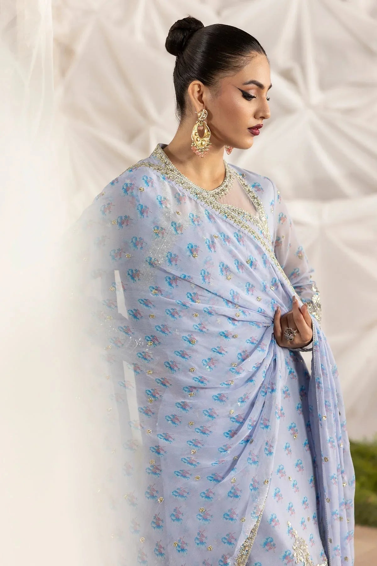 Charizma | Fumee Luxury Chiffon | CMA-5-119A - Aqsa Fabrics